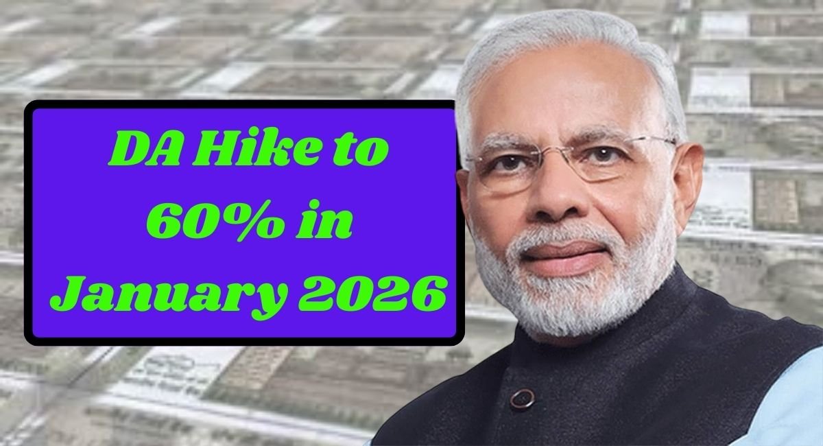 DA Hike to 60% in January 2026